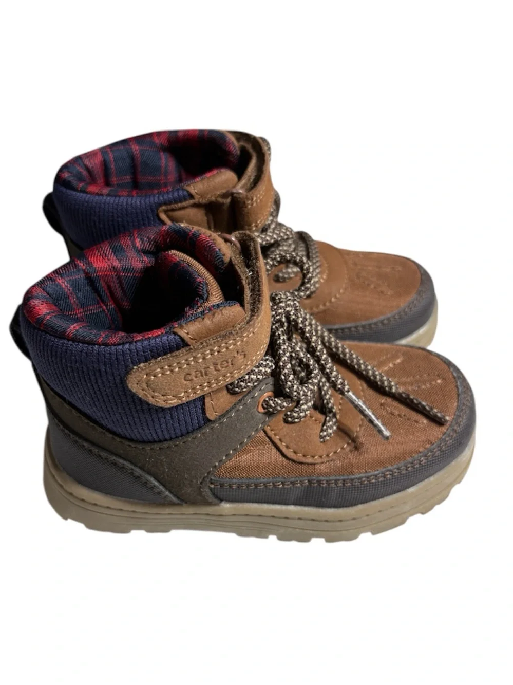 Carter’s high top hiking Cyrus boots in brown size 8